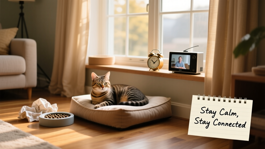 How to Prevent Cat Separation Anxiety During Vacations