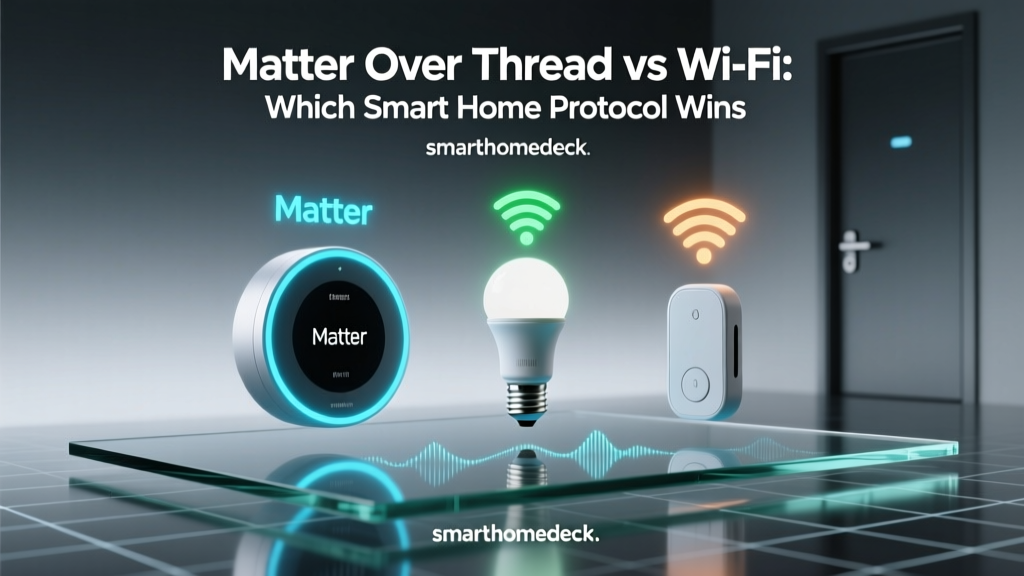 Matter Over Thread vs Wi-Fi: Which Smart Home Protocol Wins