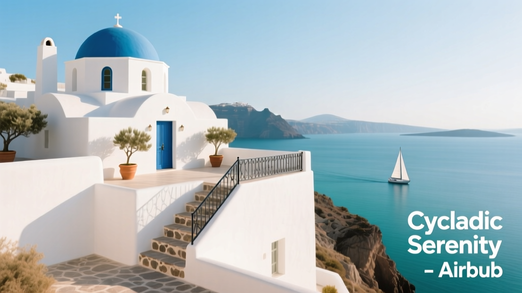 My Favorite Airbnb: A Traditional Cycladic Home Overlooking The Aegean Sea