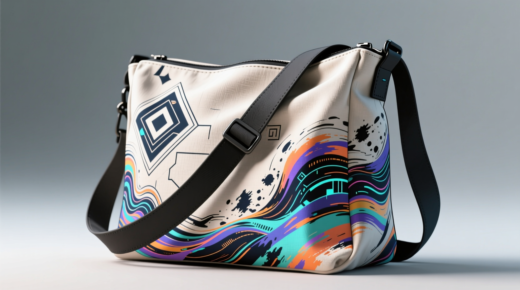 how to wash canvas anime messenger bags safely