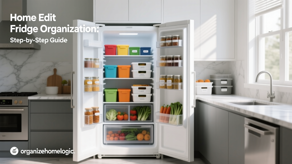 Home Edit Fridge Organization: Step-by-Step Guide