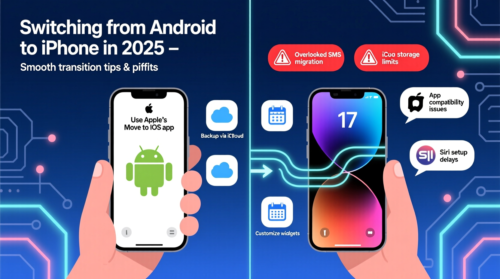 switching from android to iphone in 2025 smooth transition tips and pitfalls