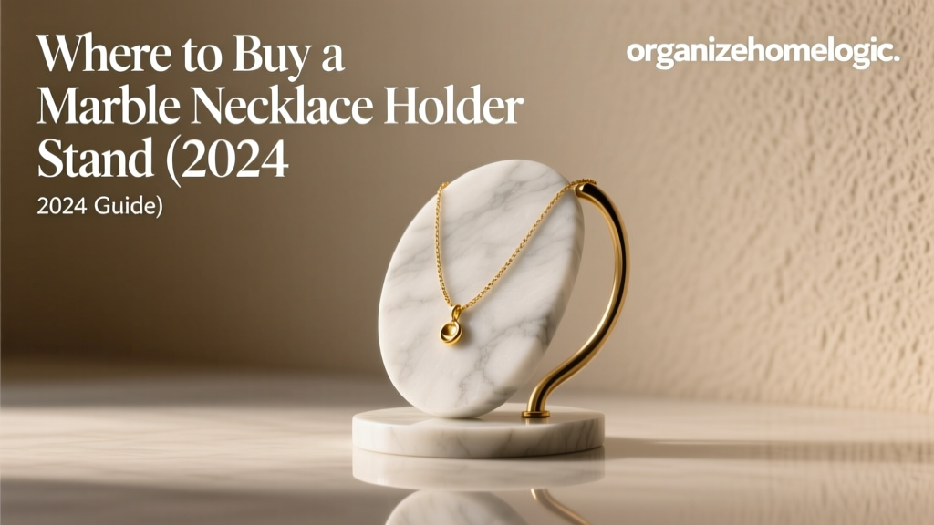Where to Buy a Marble Necklace Holder Stand (2024 Guide)