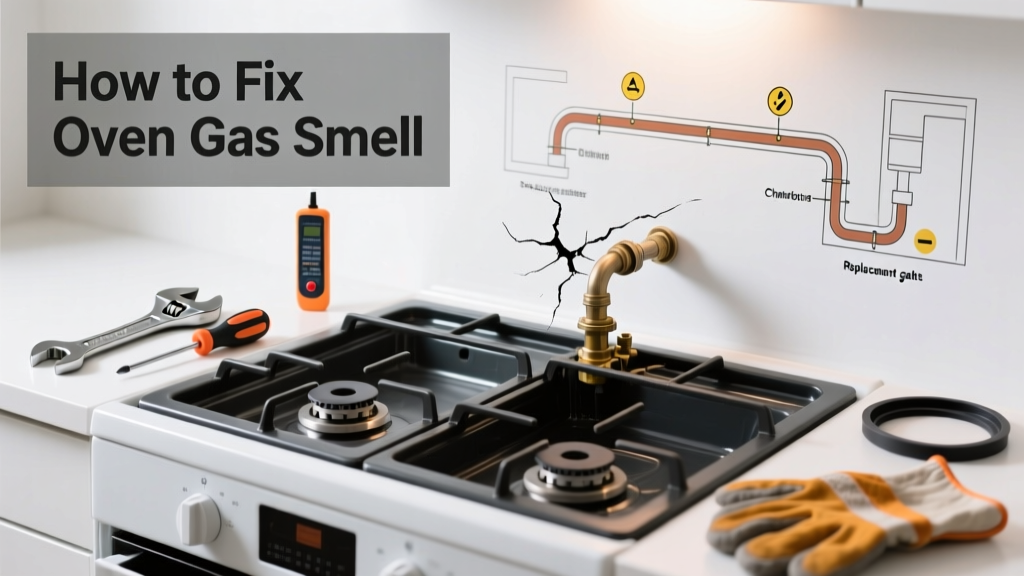 How to Fix Oven Gas Smell: Step-by-Step Repair Guide