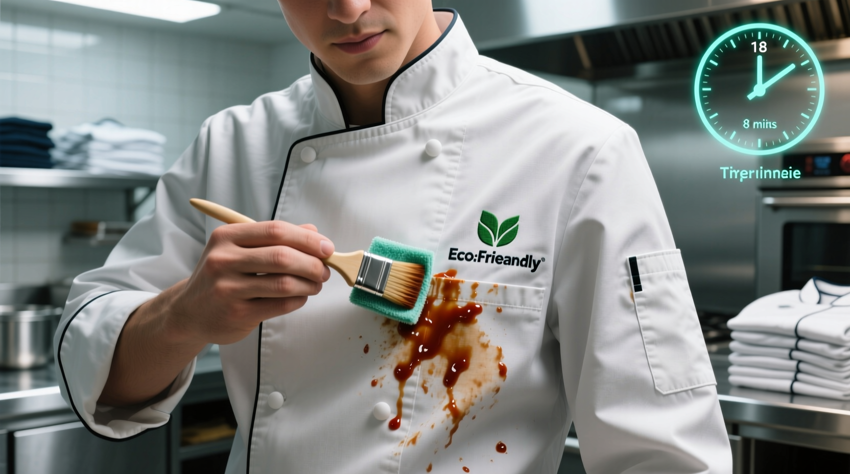 hot sauce stain removal for chef jackets