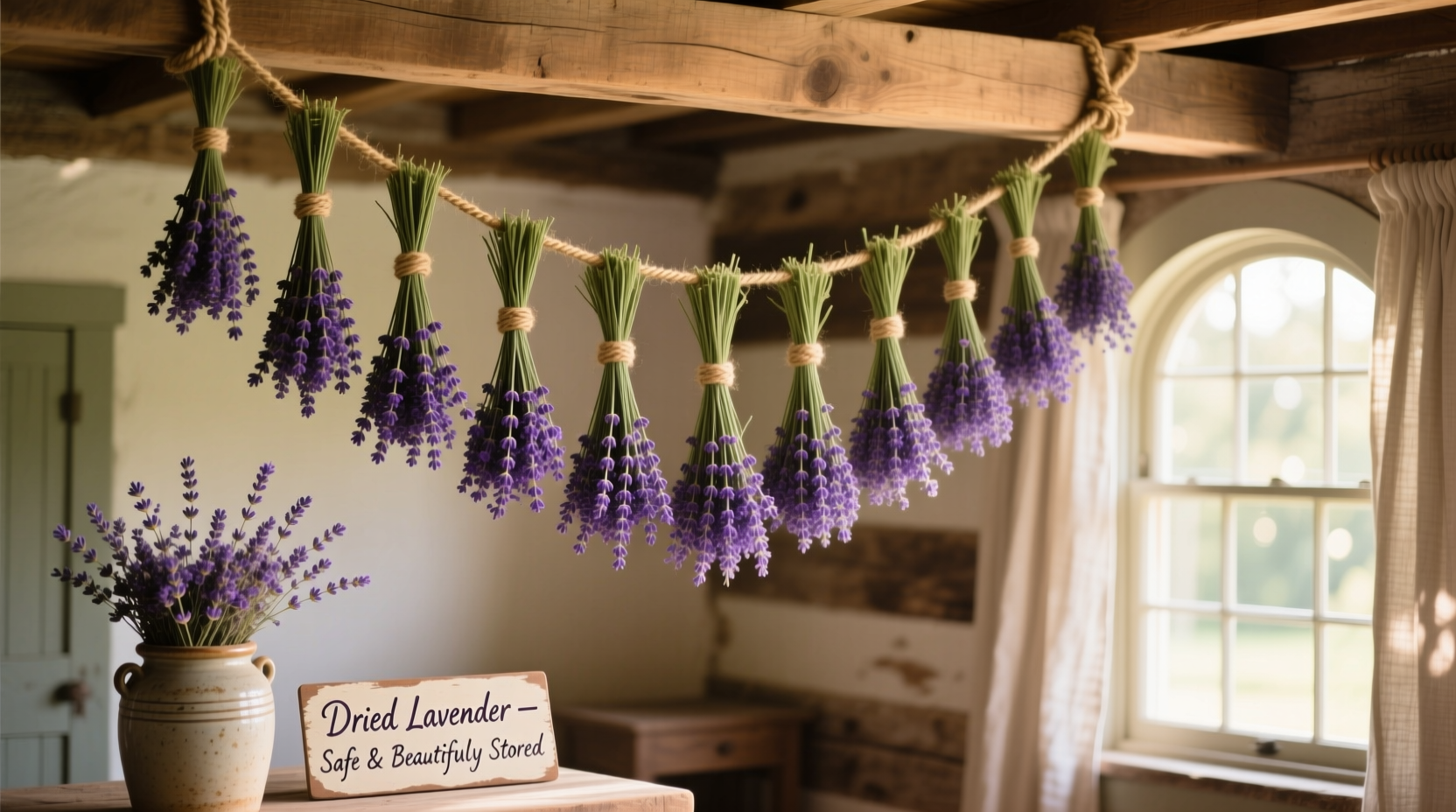 5 Ways to Display Dried Lavender | TheHomeSprouts