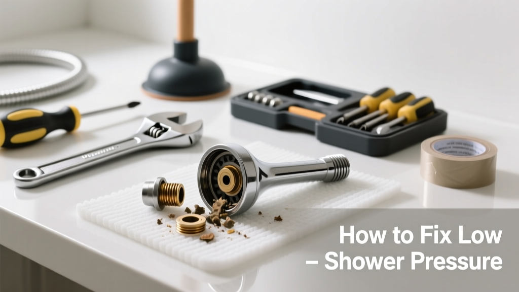 How to Fix Low Shower Pressure: DIY Repair Guide