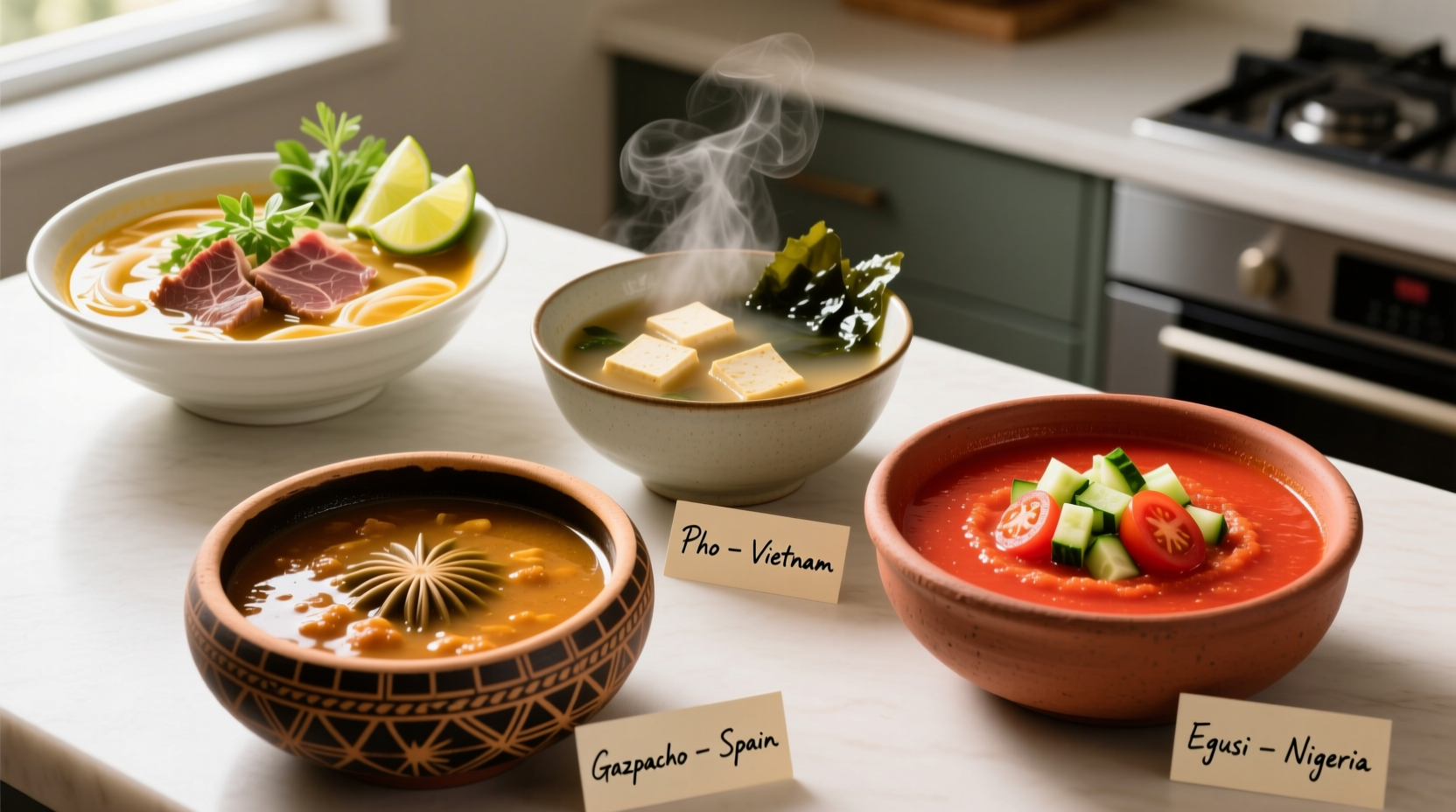 exploring popular types of soup around the world