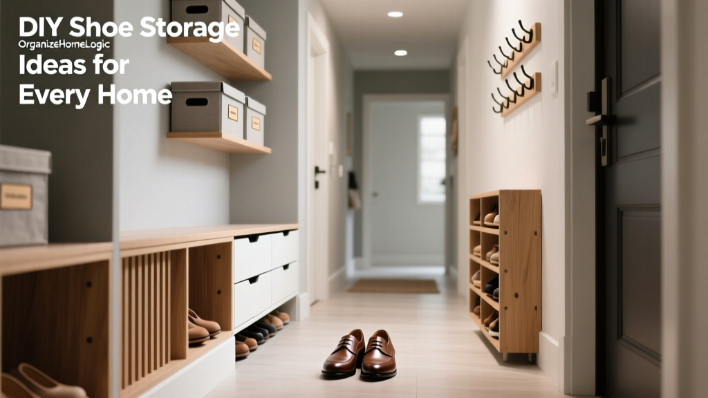 DIY Shoe Storage Ideas for Every Home