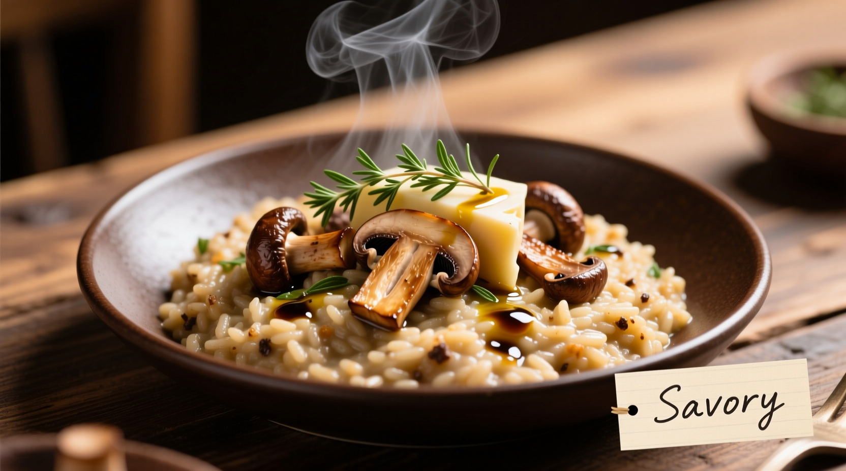 what does savory mean in food