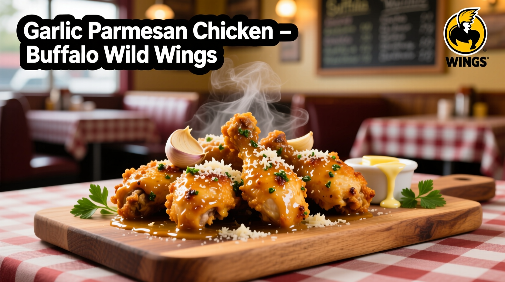 Authentic Buffalo Wild Wings Garlic Parmesan Chicken Recipe