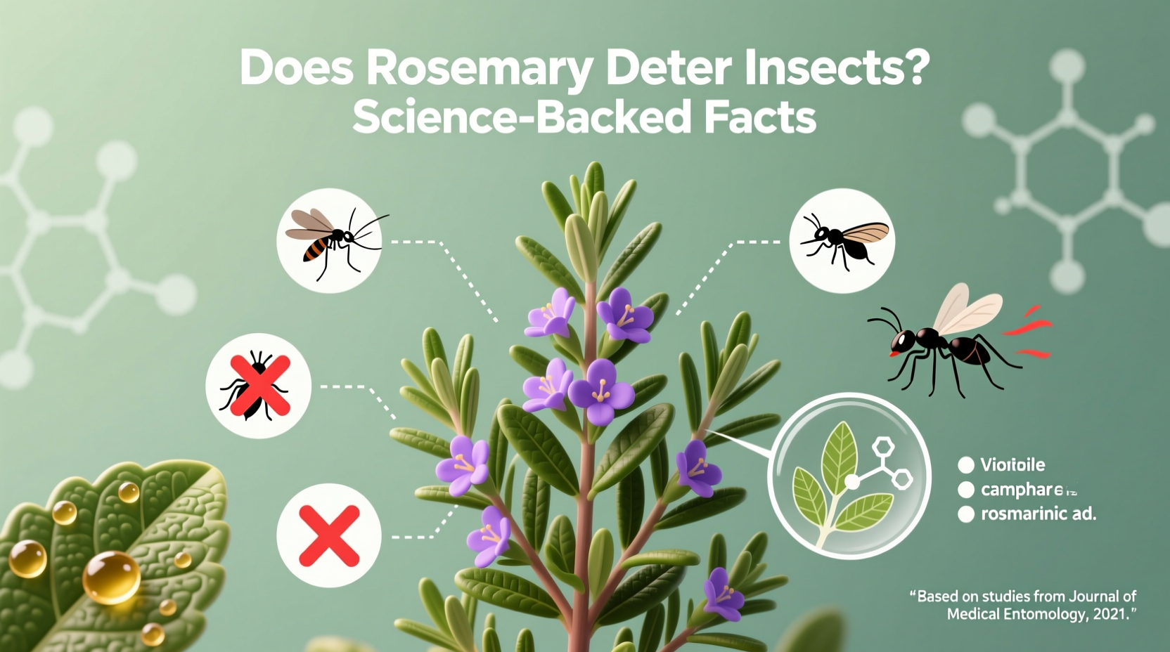 5 Ways Rosemary Repels Insects | TheHomeSprouts