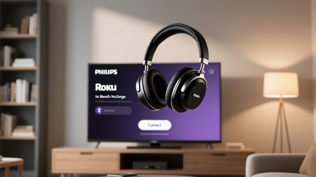 Wireless Headphones for Philips Roku TV (2026)