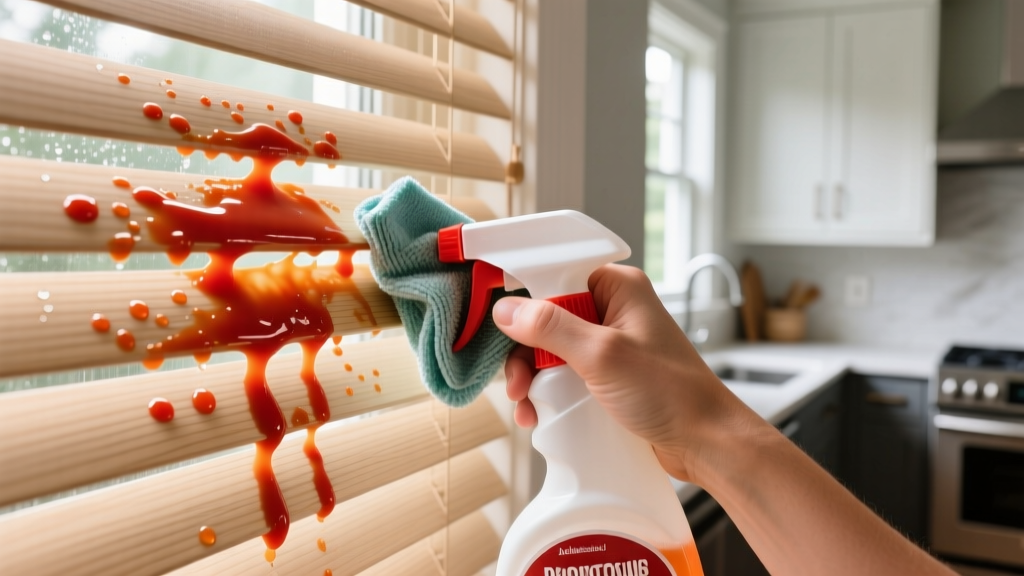 Proven Method: How to Get Tomato Sauce Out of Blinds Fast