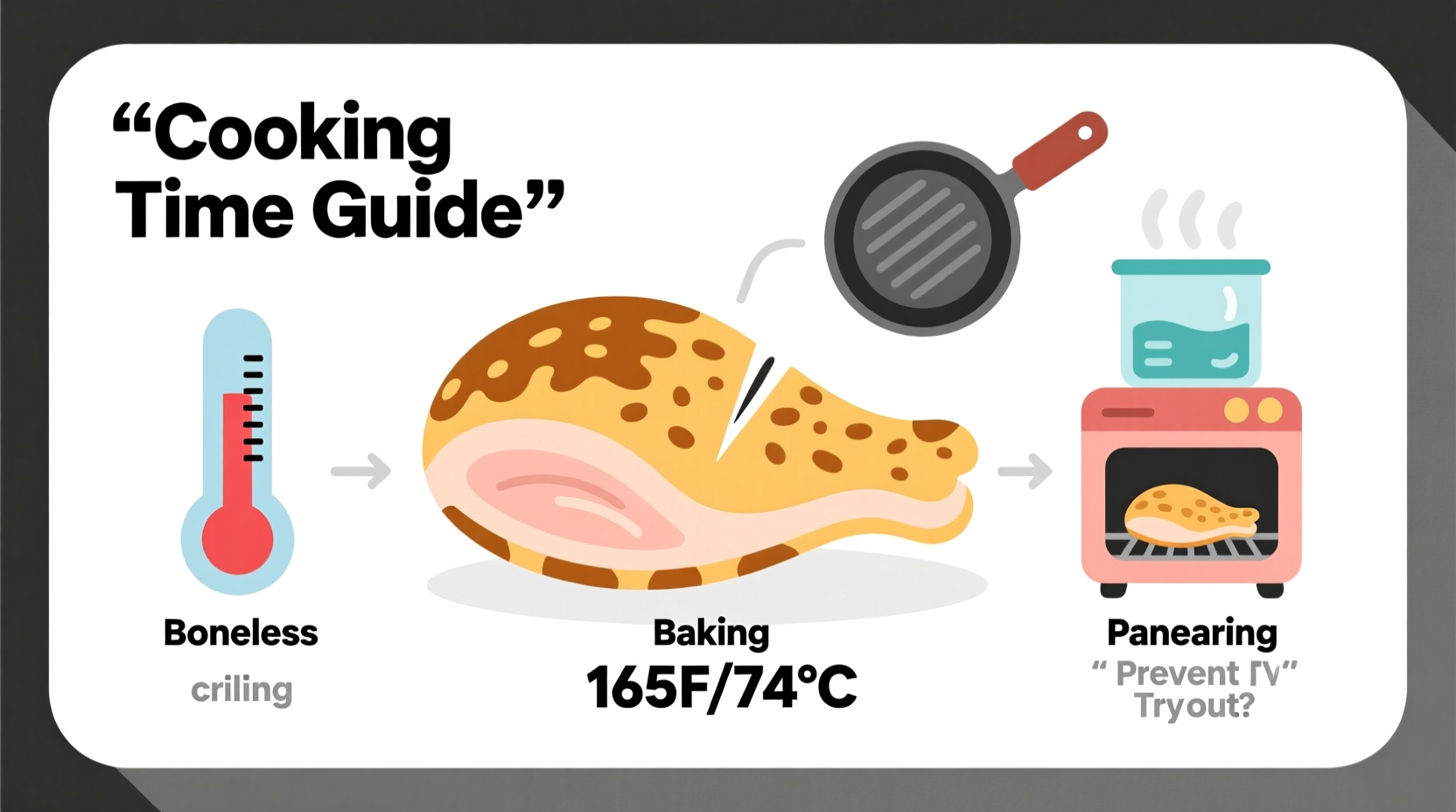 how long do i cook a boneless chicken breast