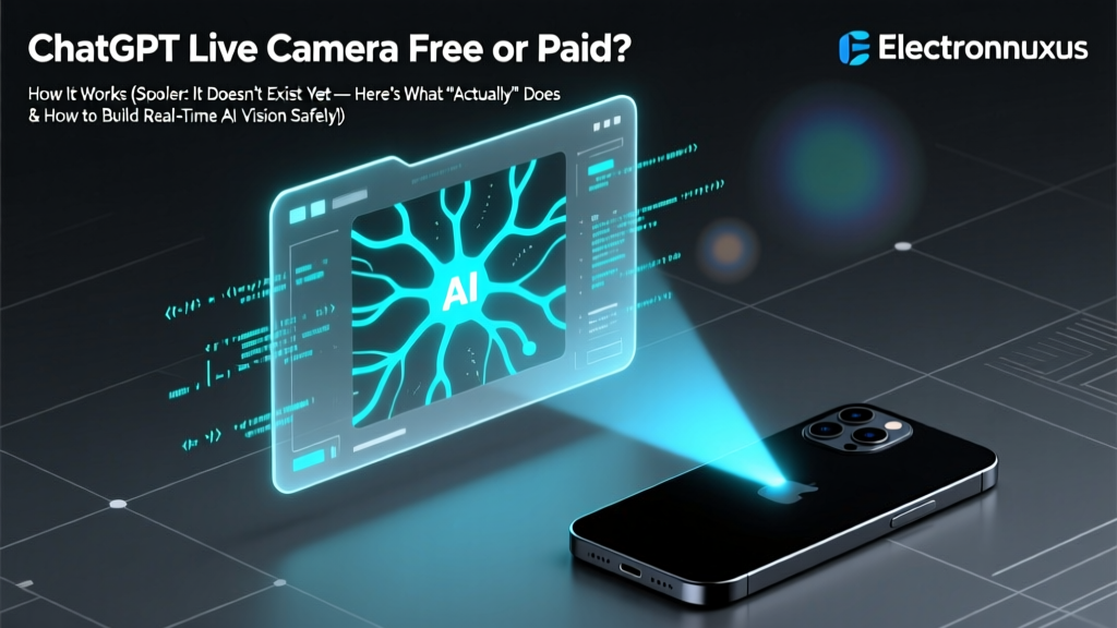 ChatGPT Live Camera Free or Paid? How It Works (Spoiler: It Doesn’t Exist Yet — Here’s What *Actually* Does & How to Build Real-Time AI Vision Safely)