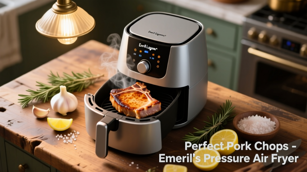 Perfect Pork Chops in Emeril Lagasse Pressure Air Fryer