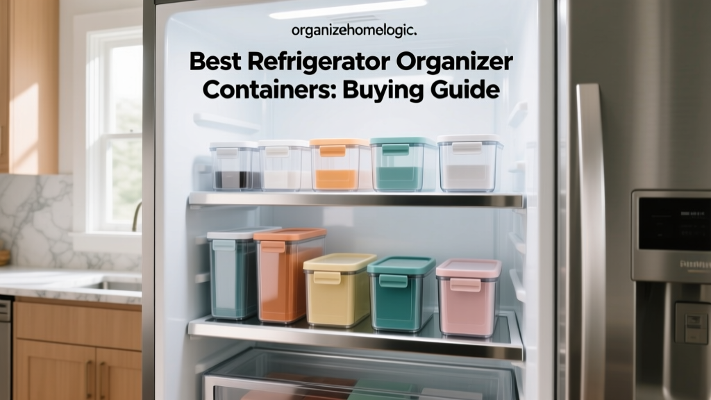 Best Refrigerator Organizer Containers: Buying Guide