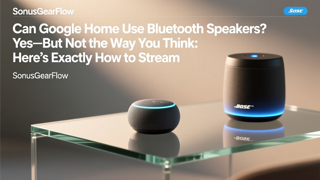 Can Google Home Use Bluetooth Speakers? (2026)