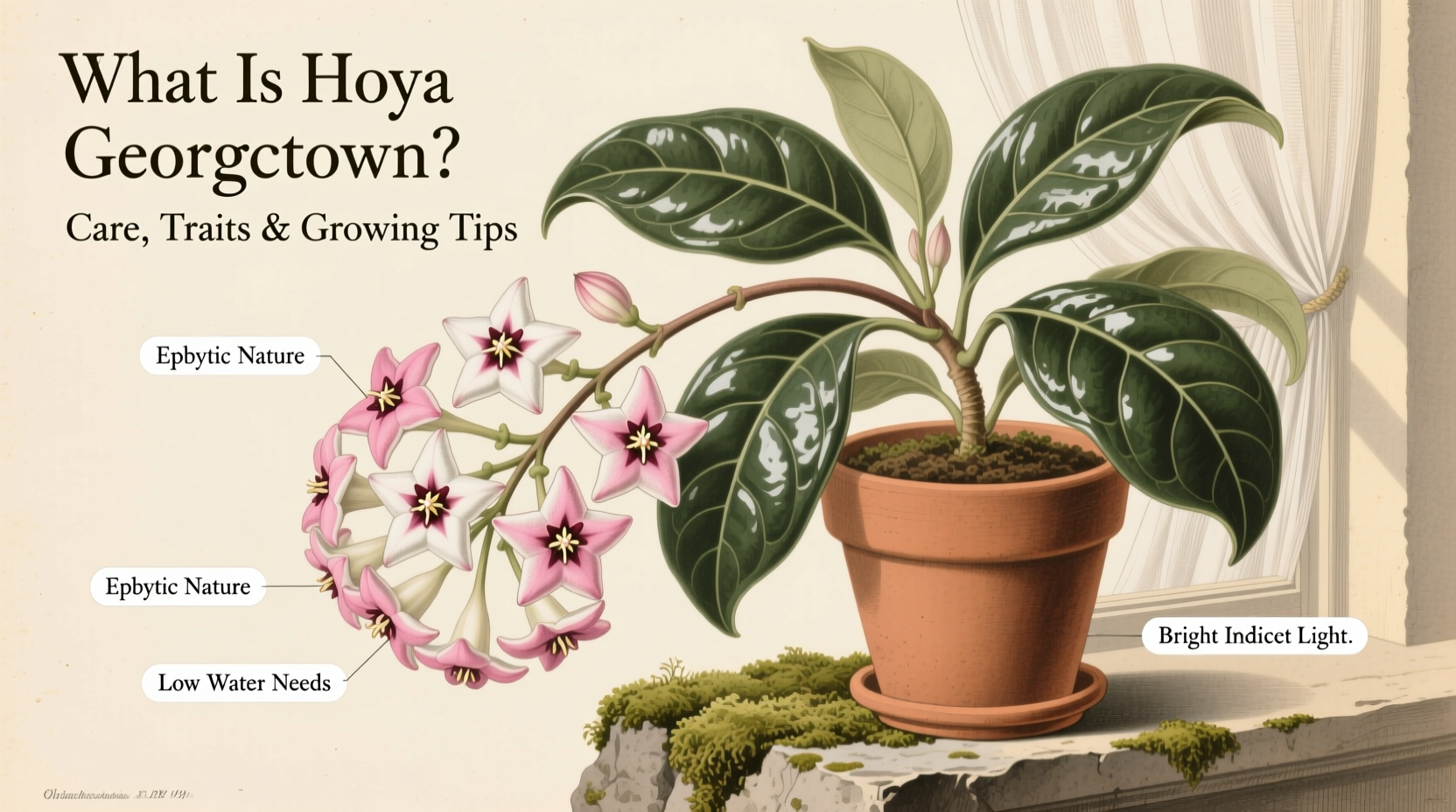 Hoya Georgetown Care Guide | TheHomeSprouts