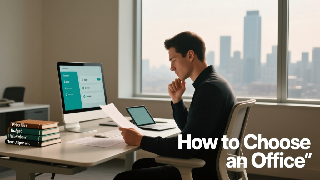 How To Choose Office Space: A Practical, Data-Driven Decision Framework