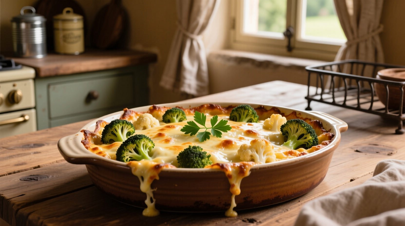 Perfect Broccoli Cauliflower Gratin Recipe | Step-by-Step