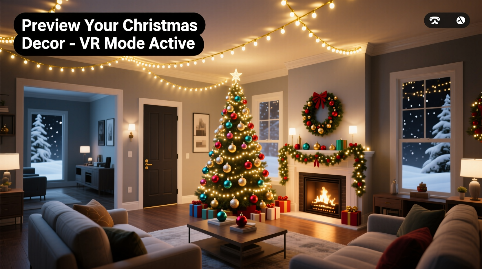 how to use vr to preview your entire christmas decoration layout before setup