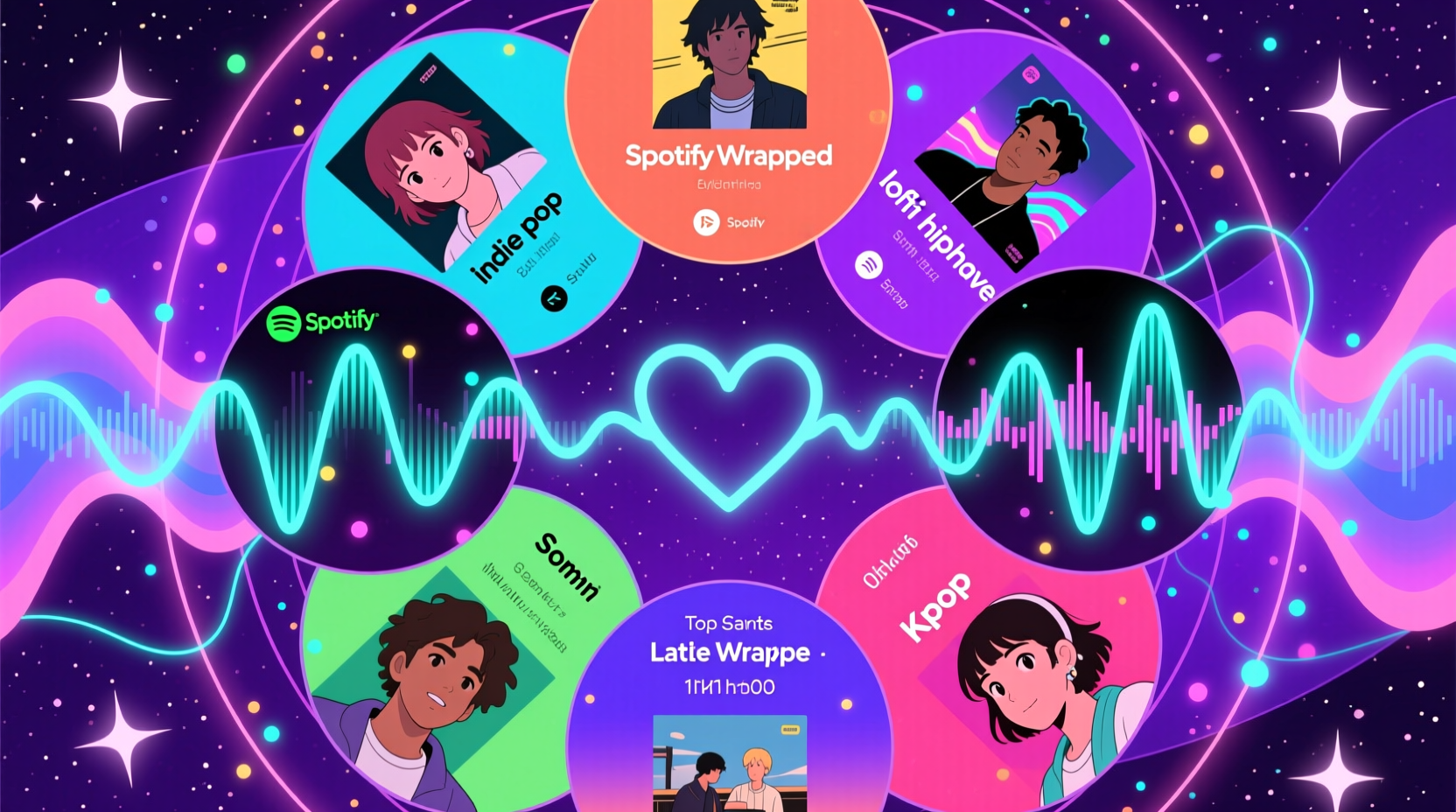use your friends spotify wrapped lists for your own sel