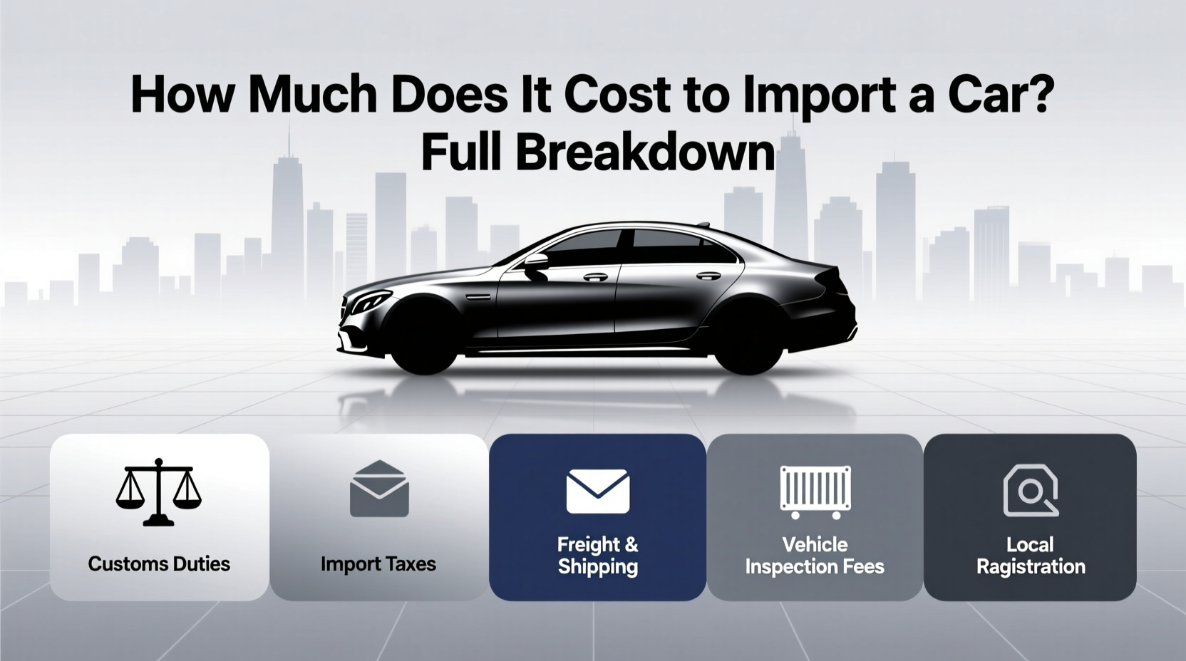 how much does it cost to import a car