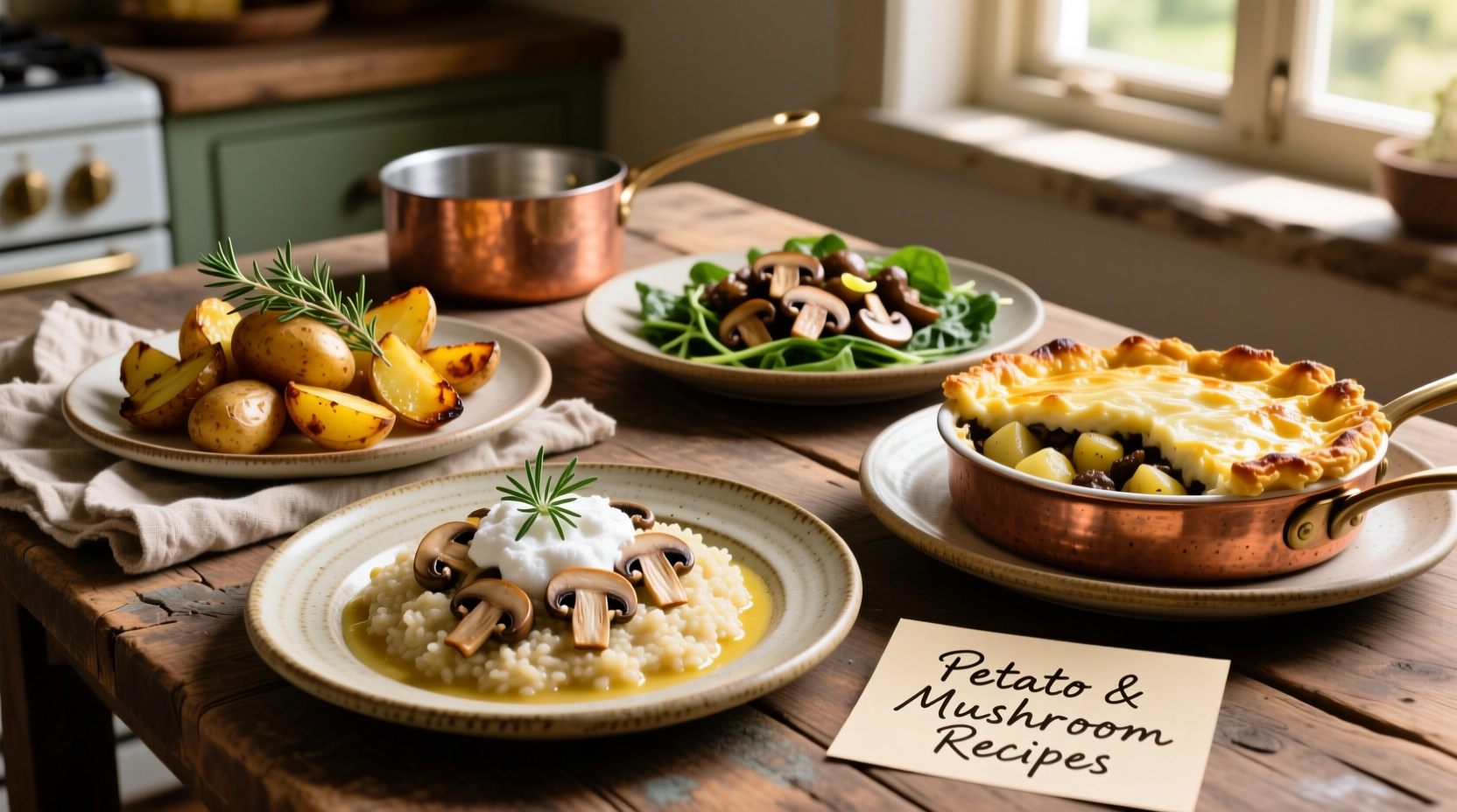 5 Perfect Potato & Mushroom Recipes: Chef-Tested Dishes