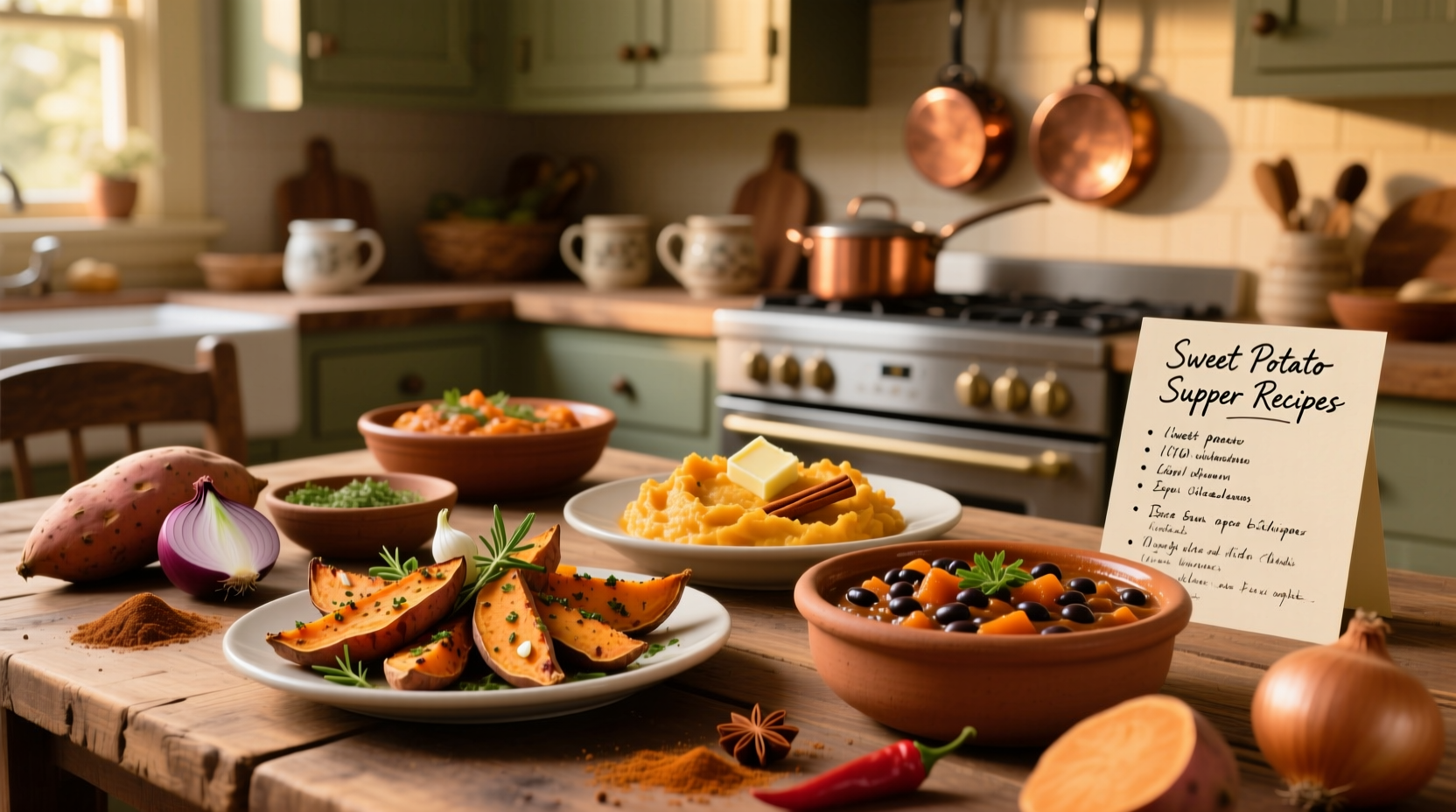 5 Best Sweet Potato Dinner Recipes Ready in 30 Minutes