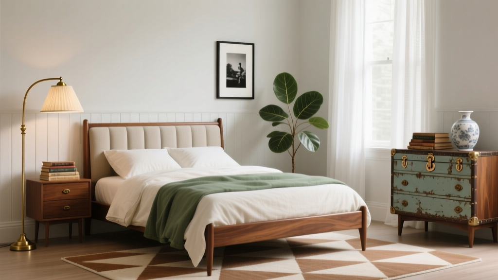 How to Style a Bedroom with Vintage Pieces - The Decor Mag