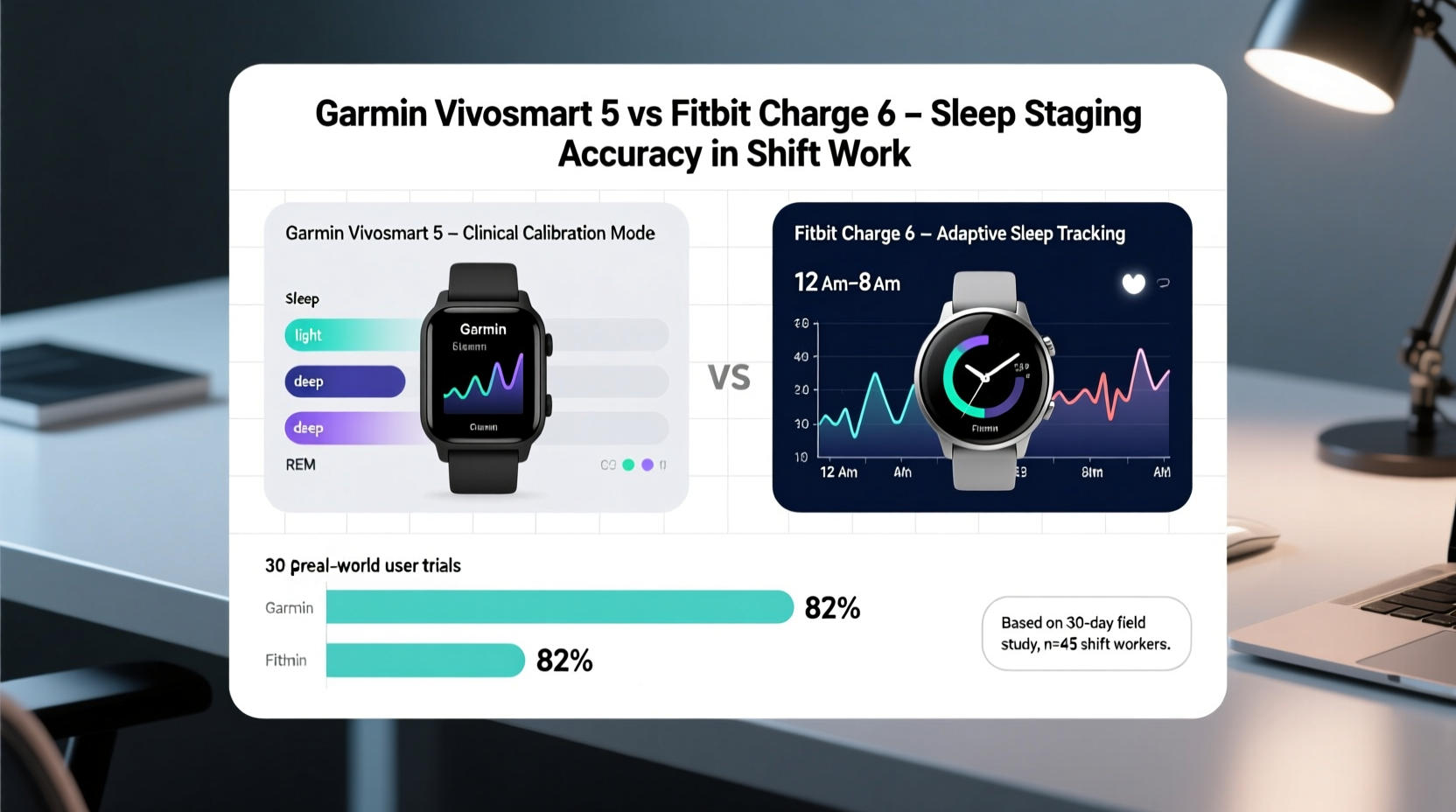 garmin vs fitbit sleep accuracy for shift workers