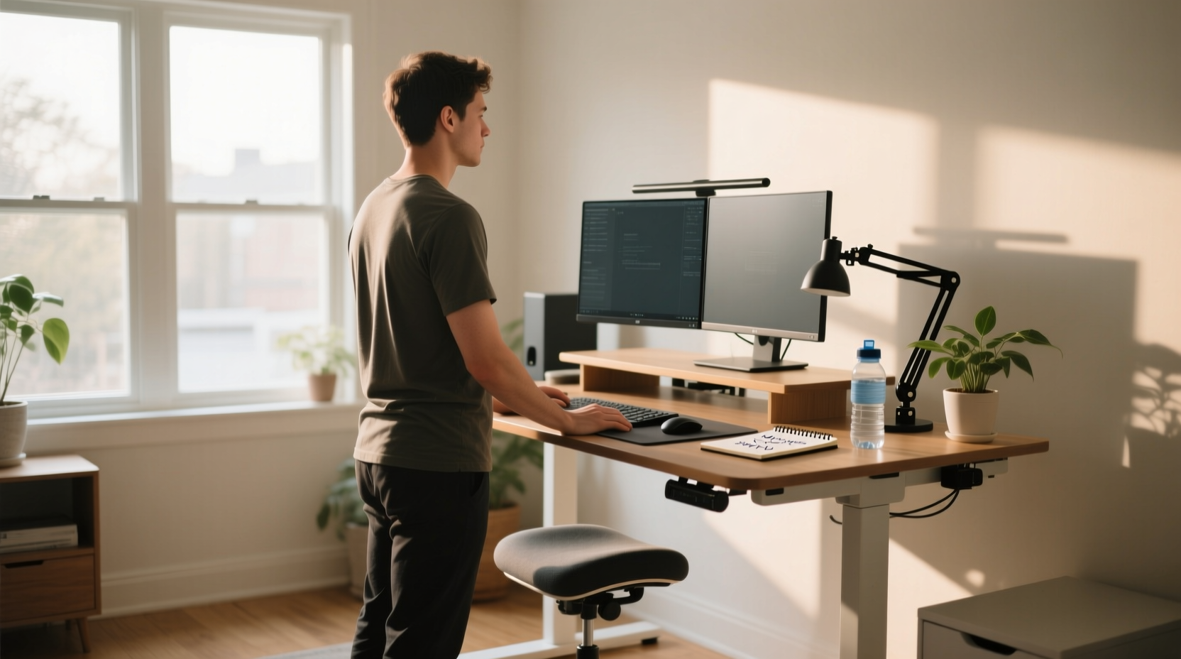is a standing desk worth it for remote workers posture productivity benefits