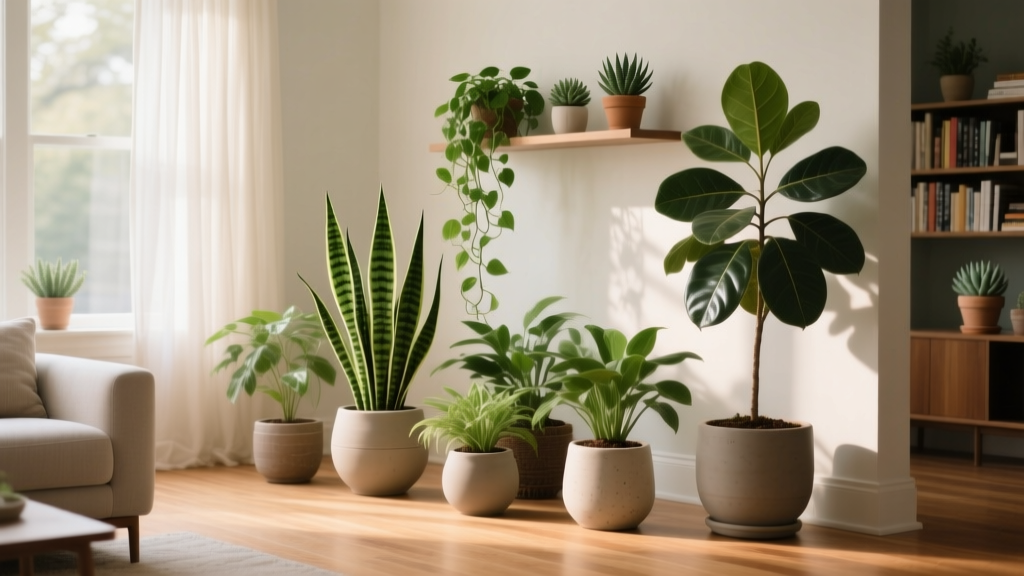 Flowering Indoor Plant Arrangement Guide