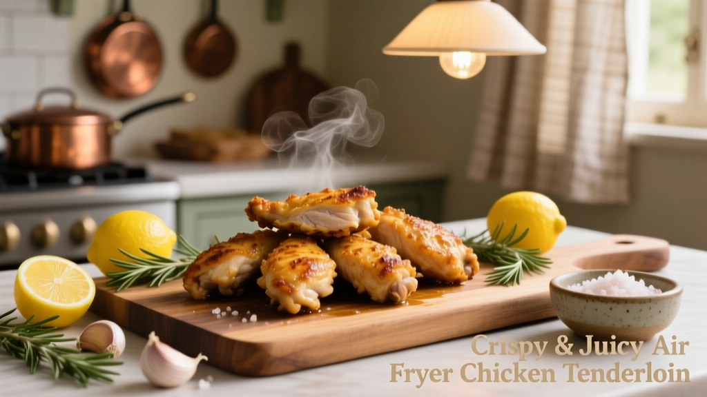 Best Air Fryer Chicken Tenderloin Recipe (Crispy & Juicy)