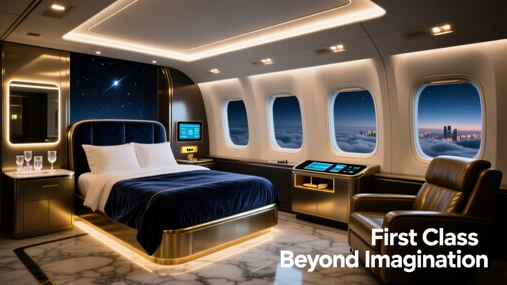 The Most Over The Top First Class Airline Suites: Luxury, Space, and Engineering Marvels