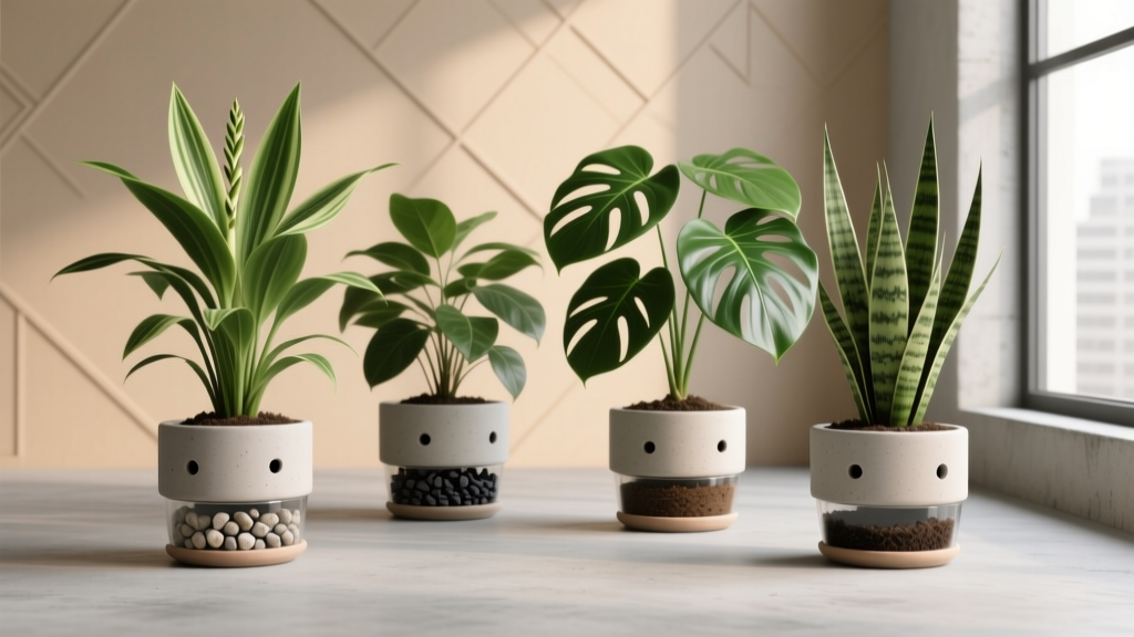 Should You Line Fast-Growing Indoor Potted Plants?