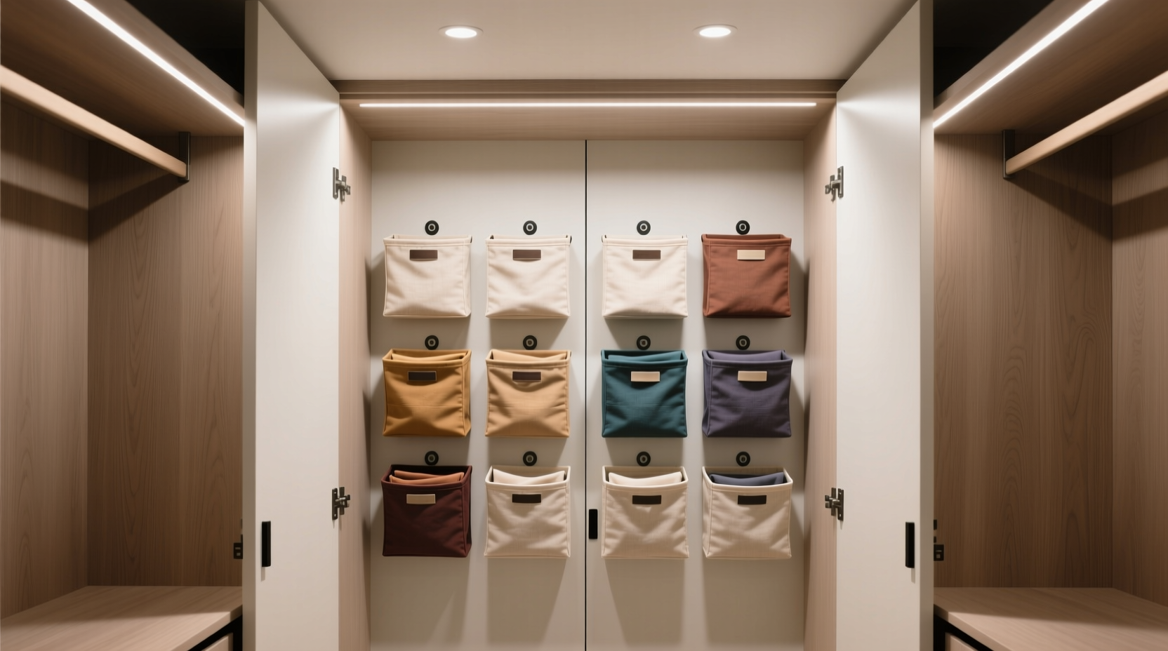 closet organization tips for totes