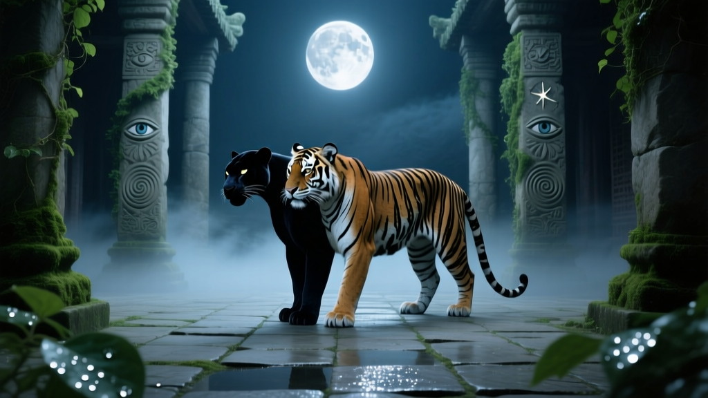 Panther and Tiger: Combined Dream Symbolism