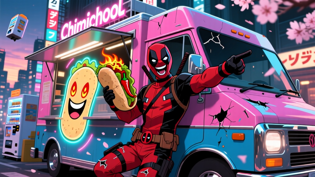 Deadpool's Chimichanga Truck: The Merc With a Mouth's Deep-Fried Obsession