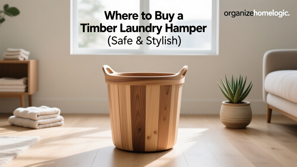 Where to Buy a Timber Laundry Hamper (Safe & Stylish)