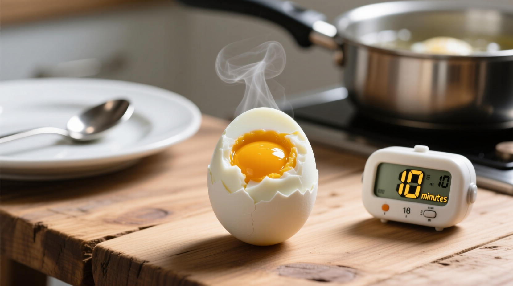 how long do you cook a hard boiled egg