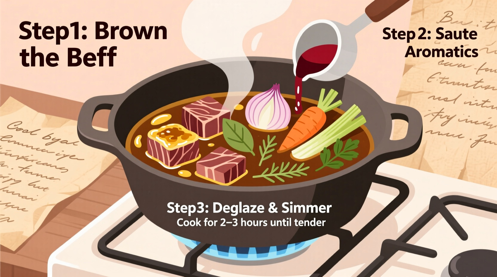 how to cook beef stew meat on the stove