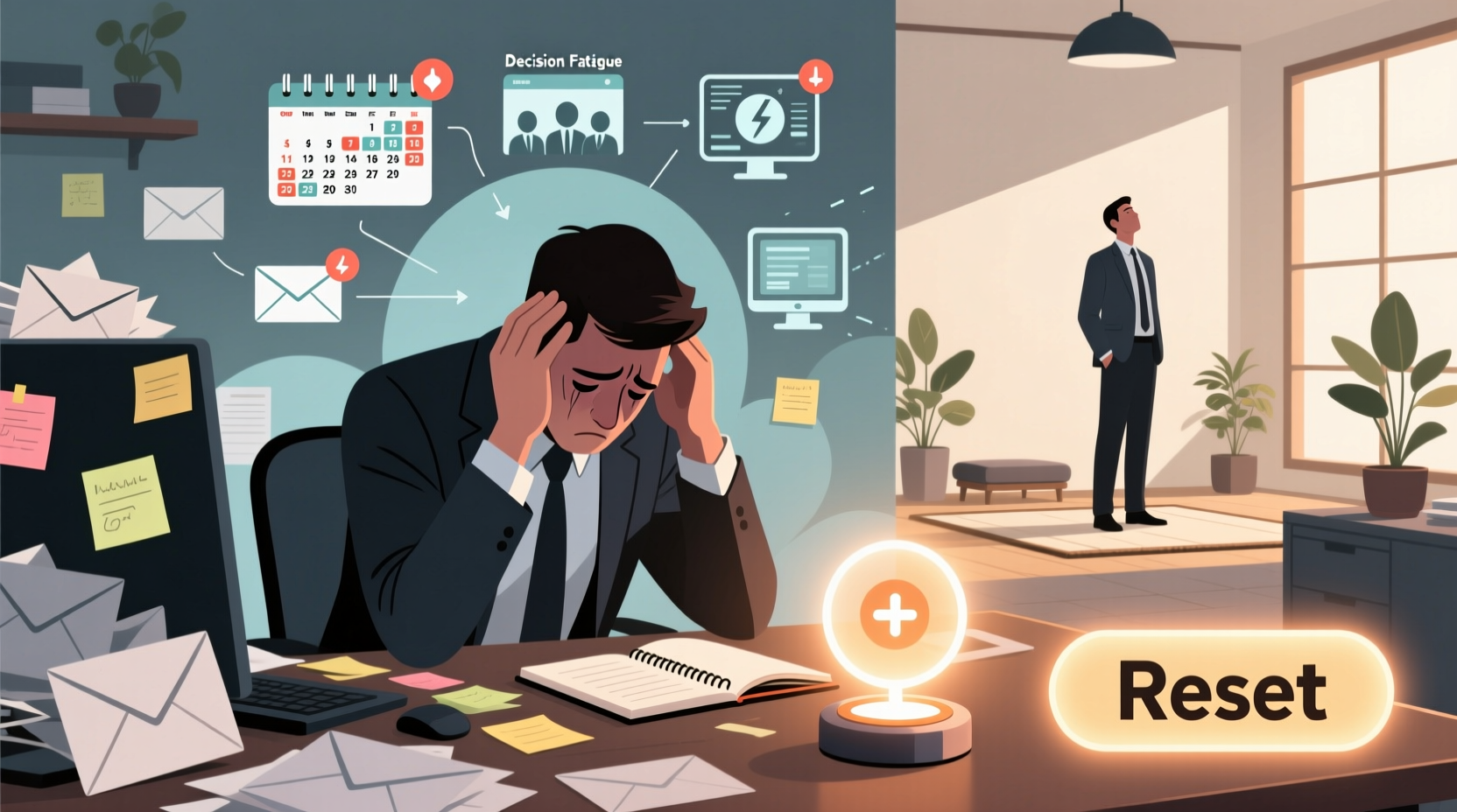 decision fatigue at work what causes it and how to reset