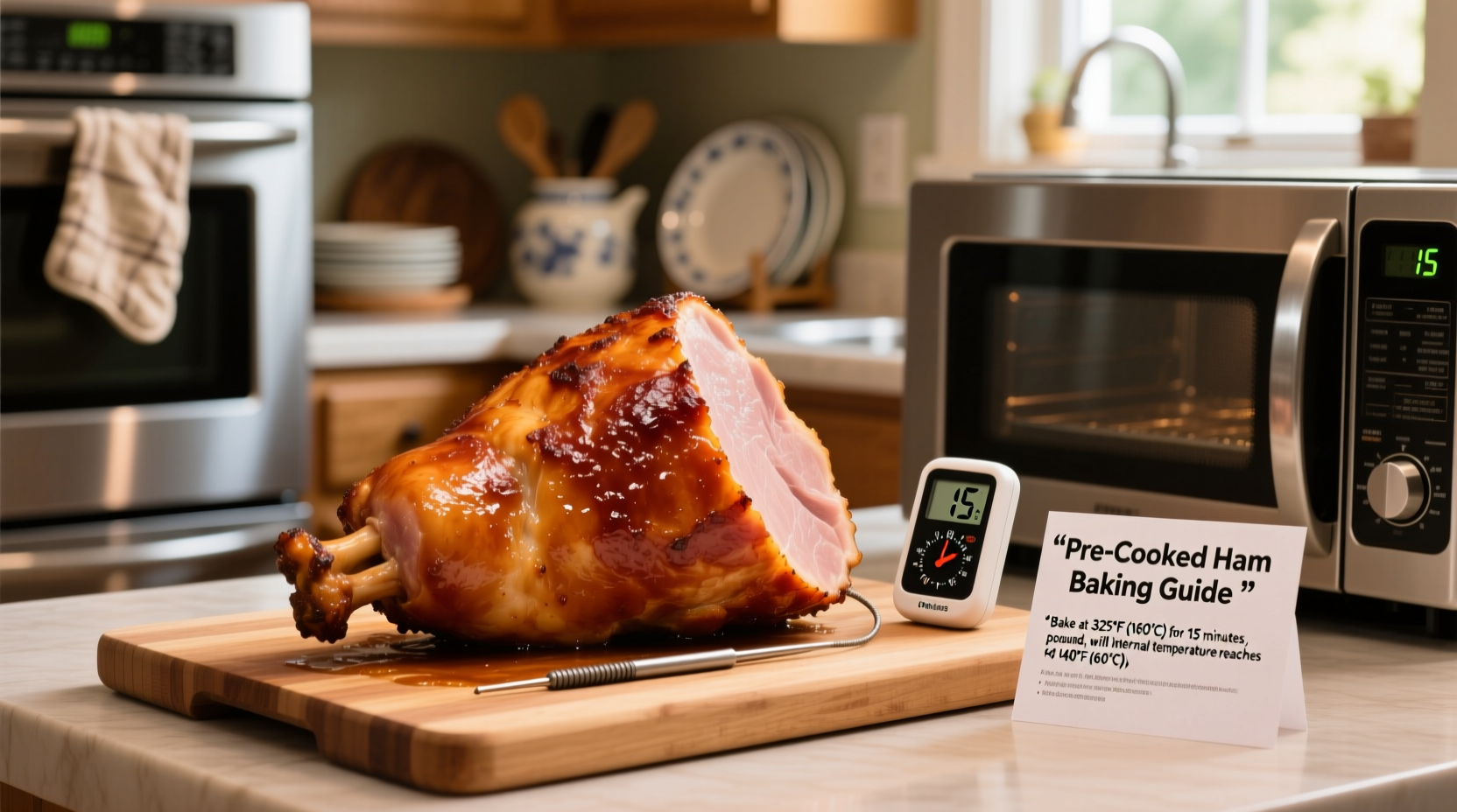 how long to cook a pre cooked ham