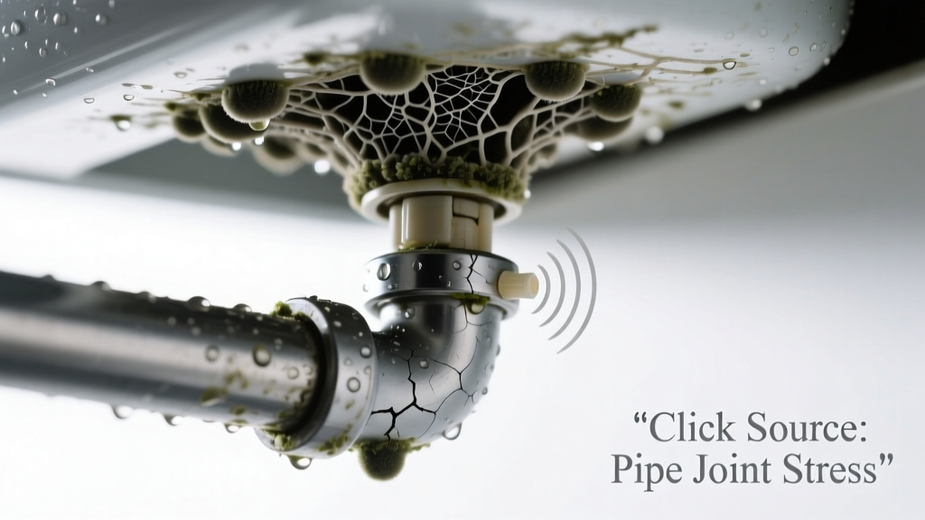 Mold Under Sink Making Clicking Sound: Quick Diagnosis