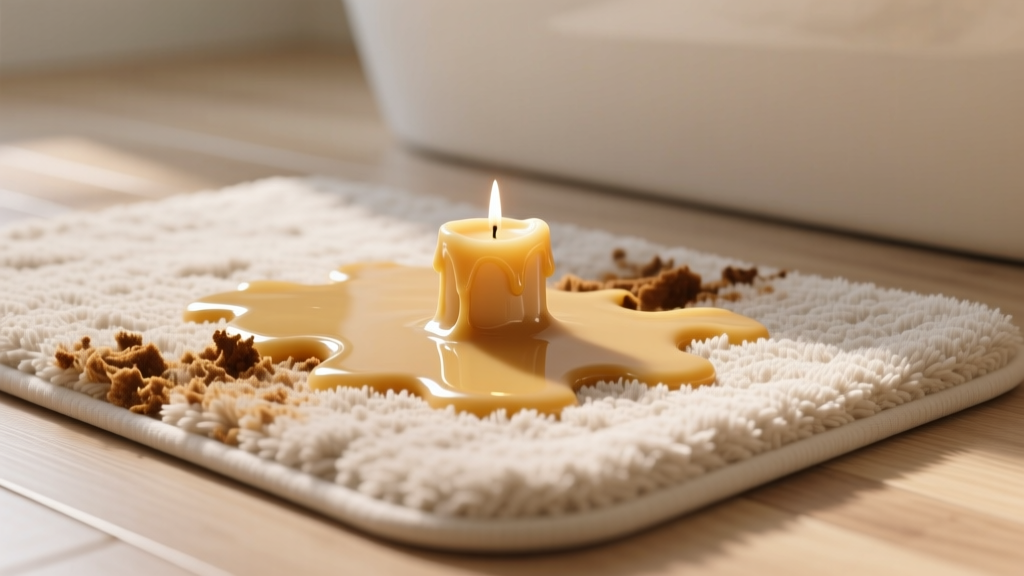 Tested Guide: How to Get Candle Wax Out of Bath Mat