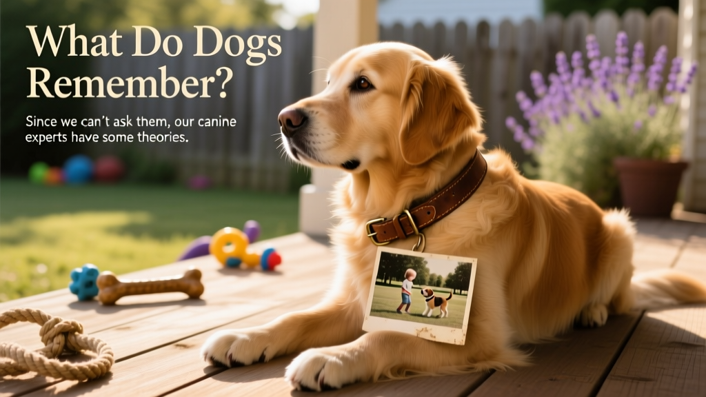 What Do Dogs Remember? Since We Can't Ask Them, Our Canine Experts Have Some Theories
