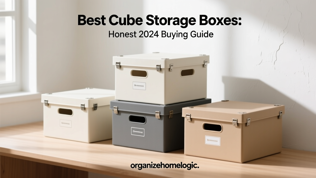Best Cube Storage Boxes: Honest 2024 Buying Guide